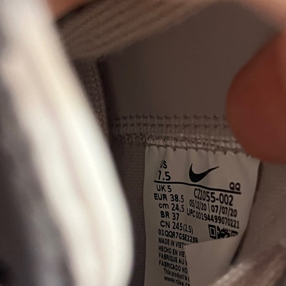 Nike Blazer Mid Premium Sneakers Lilac White Women's US 7.5 EUR 38.5 - Picture 8 of 8